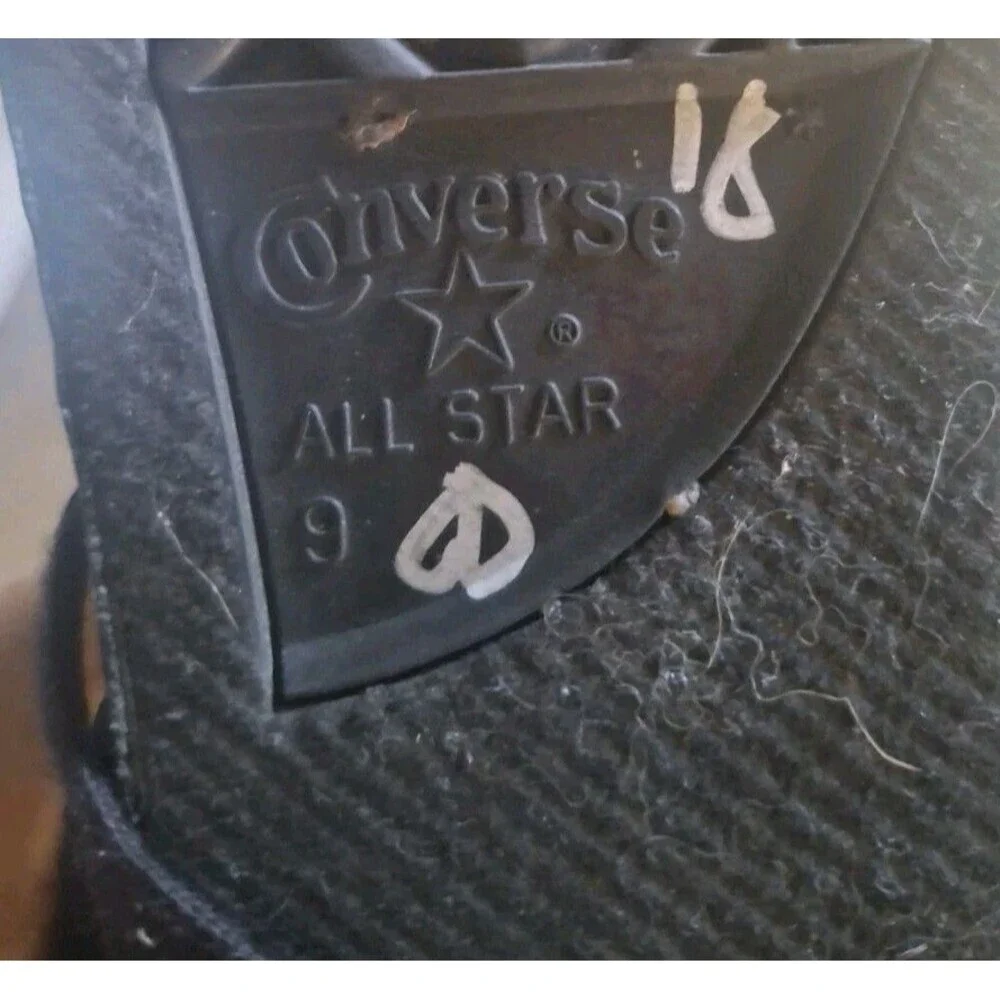 Converse All Star Chuck Taylor Batman Shoes Men's 9 All Over Print High Top